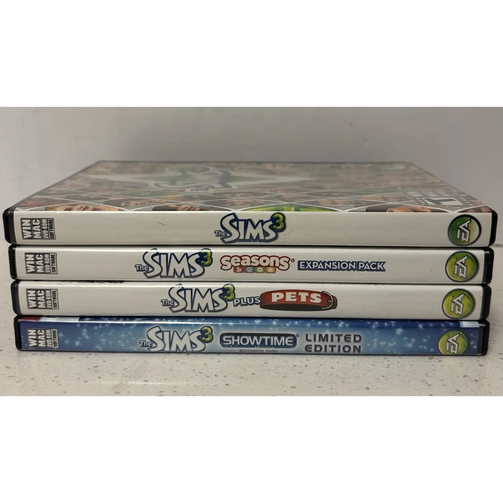 The Sims 3 PC Game Lot Of 4 Seasons Showtime Pets
